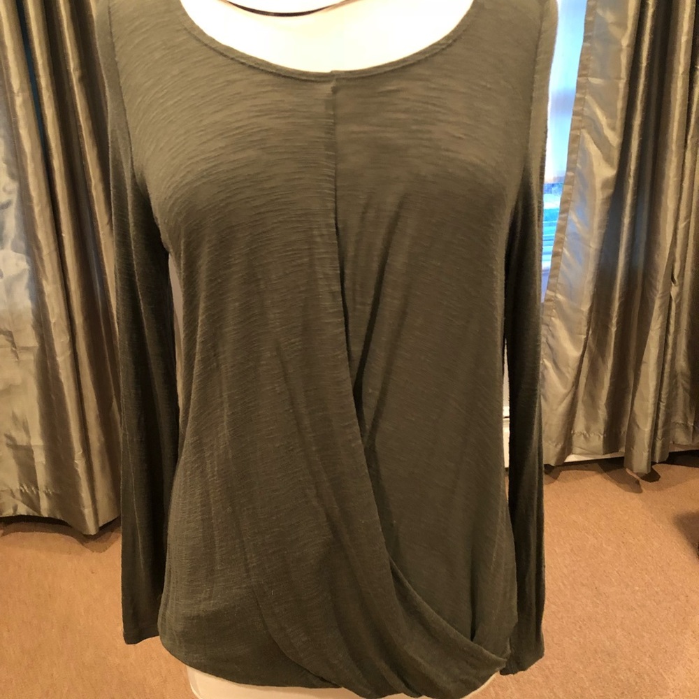Olive blouse